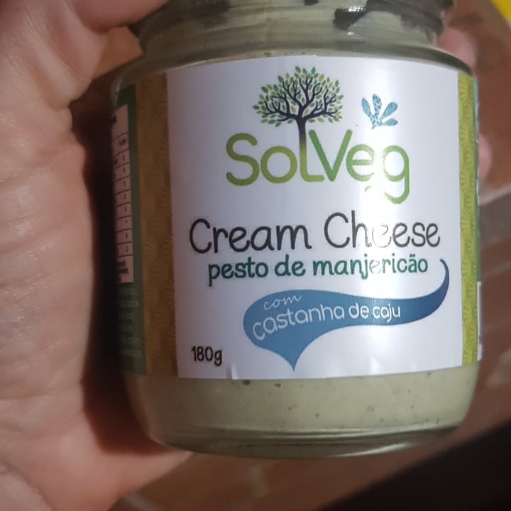photo of Solveg Cream Cheese Manjericão shared by @carlafernandes on  28 Jul 2022 - review