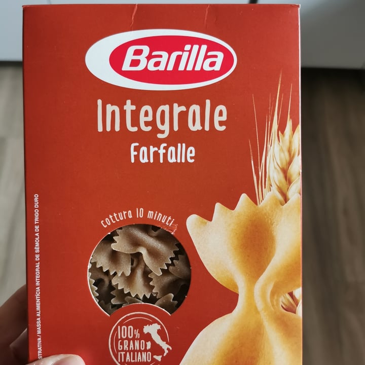 photo of Barilla Farfalle integrali shared by @elianamarley on  05 Apr 2022 - review