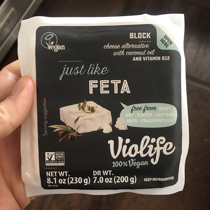photo of Violife Feta Block - Greek White shared by @kaylarosetinted on  17 Jul 2021 - review