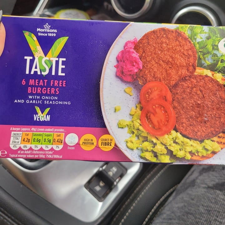 photo of Morrisons V Taste Meat Free Burgers shared by @demimoore on  12 Nov 2020 - review