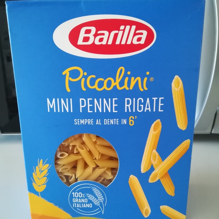 photo of Barilla Piccolini mini penne rigate shared by @persefone on  14 Apr 2022 - review