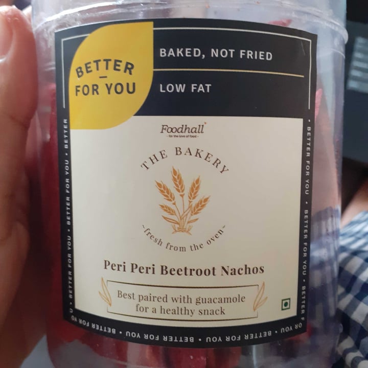 review photo of Foodhall Peri peri beetroot nachos shared by @thevegangaldiya on 12 Dec 2020 - review