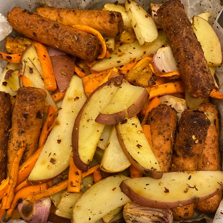 photo of Linda McCartney's 6 Vegetarian Sausages shared by @culinaryworkout on  15 Jun 2021 - review
