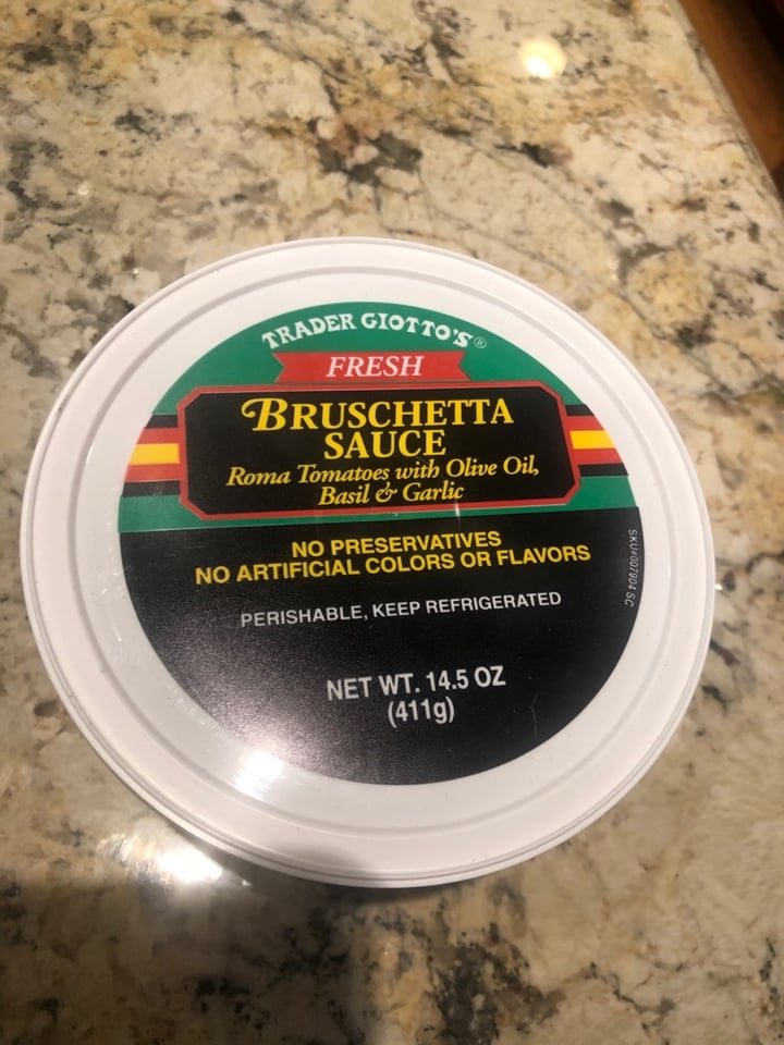 photo of Trader Joe's Bruschetta Sauce shared by @grace on  26 Dec 2019 - review