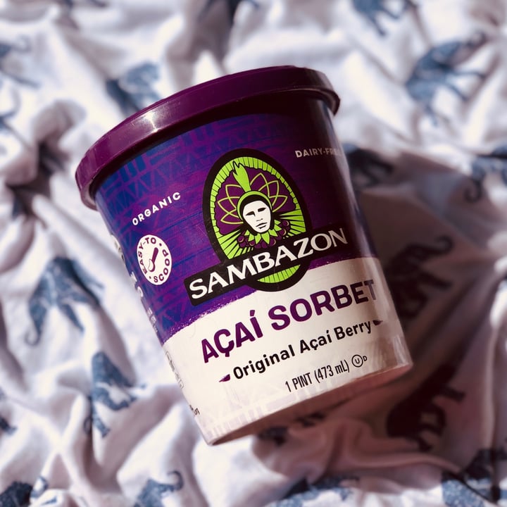 photo of Sambazon Açaí Sorbet shared by @alexanicole on  05 Apr 2022 - review