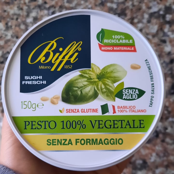 review photo of Biffi Pesto 100% Vegetale Senza Formaggio shared by @eleonora20 on 03 May 2022 - review