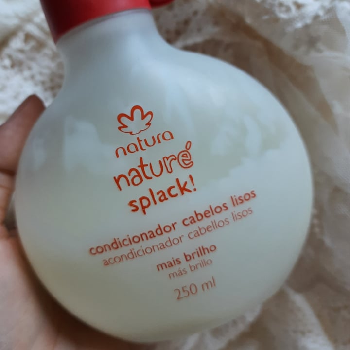 photo of Natura Condicionador naturé splack cabelos lisos shared by @jeharq on  11 May 2022 - review