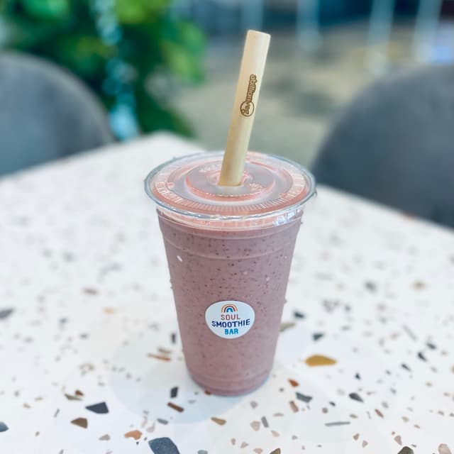 Foto del plato “Drivin’ Me Nuts Smoothie”