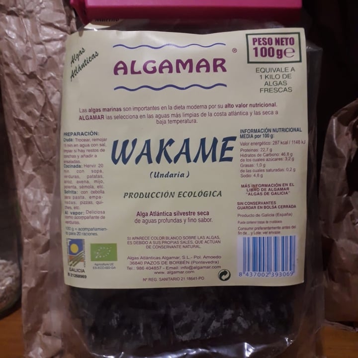 photo of Algamar Alga wakame shared by @vito0111 on  18 Jul 2021 - review