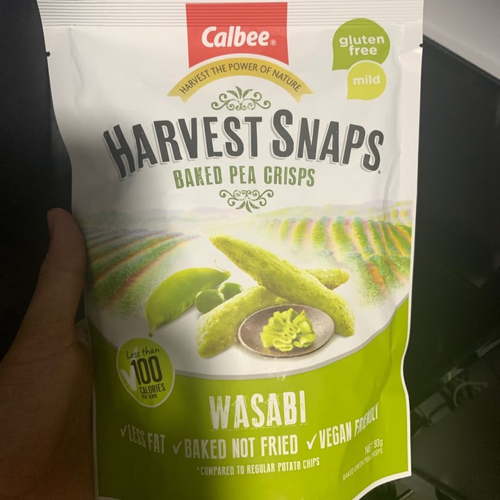 photo of Calbee Harvest Snaps Wasabi Flavour shared by @briannoel on  16 Feb 2022 - review