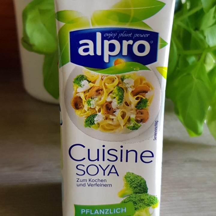 photo of Alpro Cooking/Cuisine Soya 14% Fat shared by @katharinalarissa on  08 Jun 2020 - review