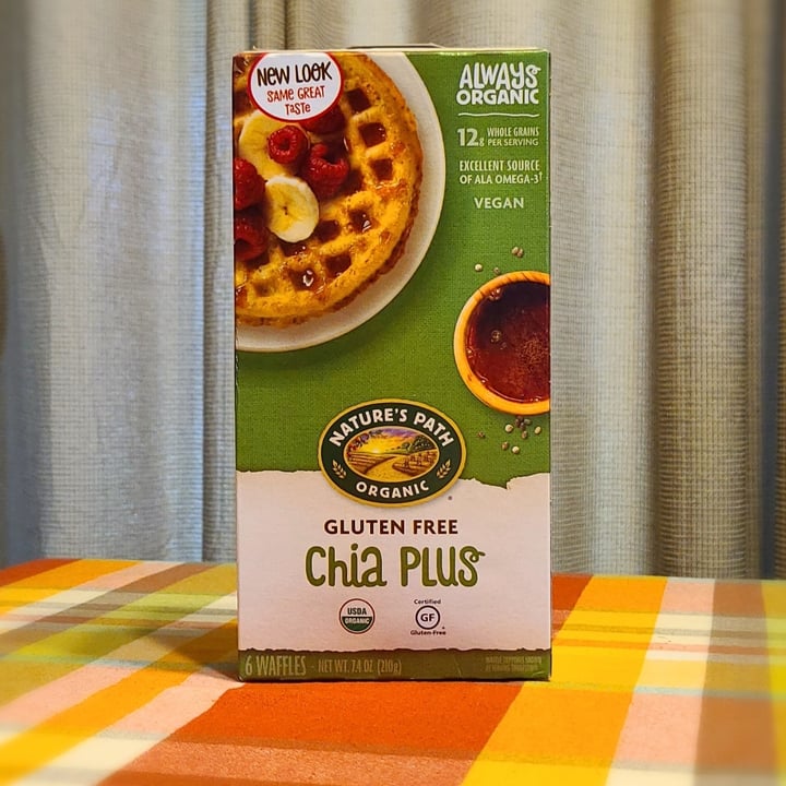 photo of Nature's Path Foods Chia Plus Vegan Waffles shared by @agreene428 on  25 Mar 2021 - review