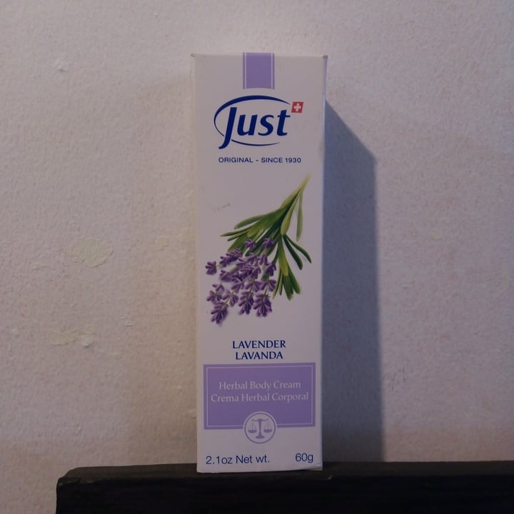 photo of Swiss Just Herbal Body Cream Lavanda shared by @mmaarrttiinnaa on  13 Oct 2020 - review