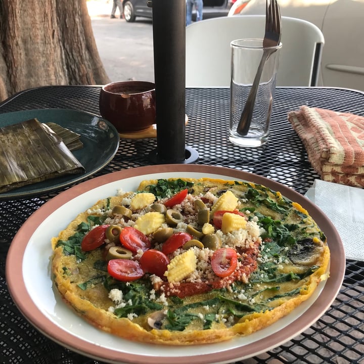 photo of Restaurante Vegano Suwa Omelette De Garbanzo shared by @arturolv on  08 Jun 2021 - review