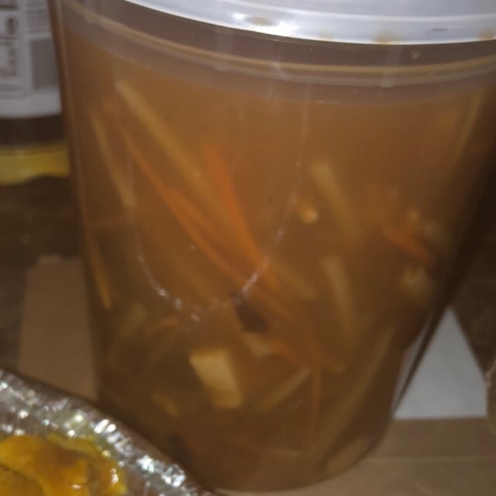 photo of Amitabha Vegetarian Restaurant Hot And Sour Soup shared by @ameisherry on  29 Apr 2021 - review