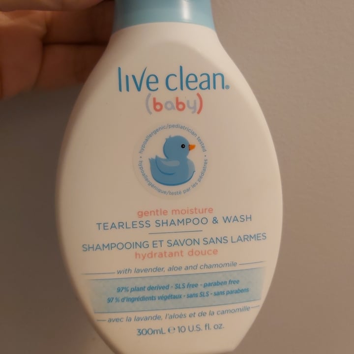 photo of Live Clean Baby Tearless shampoo & wash shared by @laurentripp on  22 Jun 2021 - review