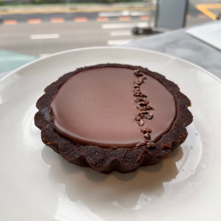 photo of Lady M Orchard Central Vegan Chocolate Tart shared by @katrinachew on  29 Apr 2020 - review