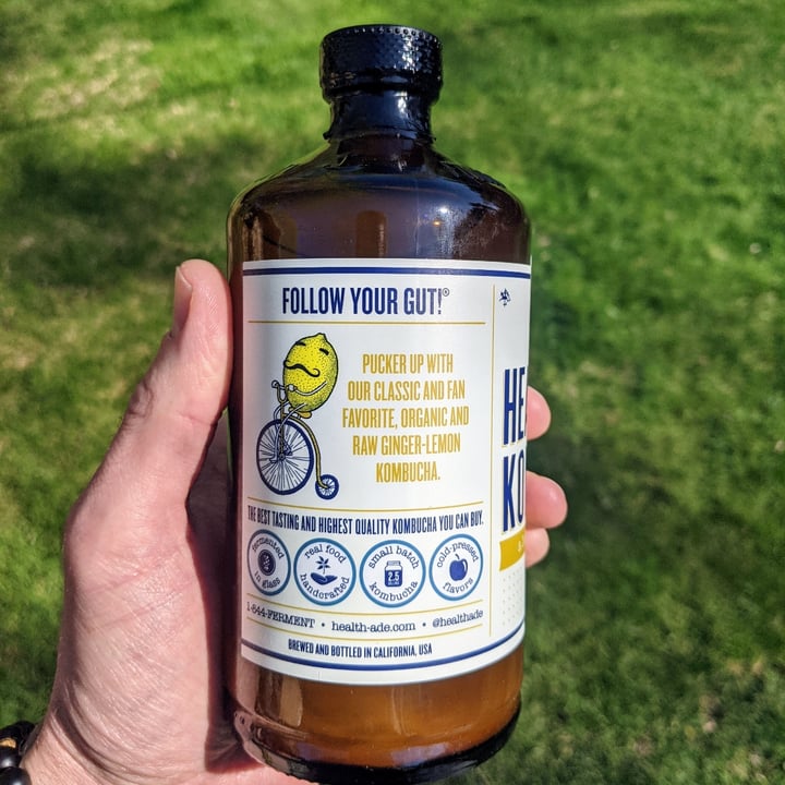 review photo of Health-Ade Ginger lemon kombucha shared by @mikewestcott on 22 Apr 2021 - review