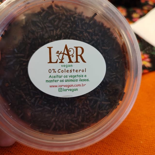 Foto do prato “Bolo brigadeiro”