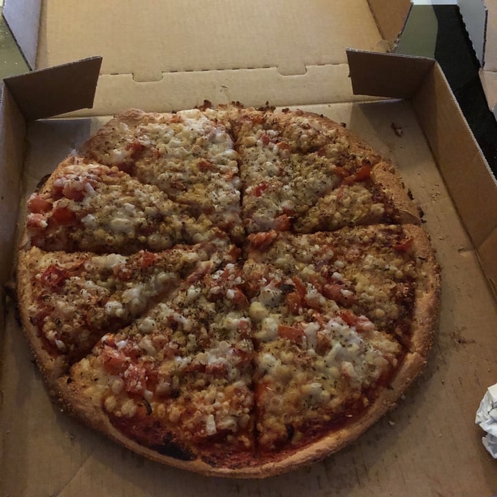 photo of Dominos Pizza Vegan Margeritha shared by @joybali on  22 Mar 2020 - review