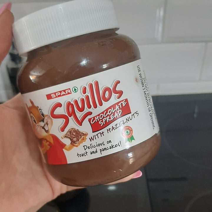 review photo of Squillos Chocolate spread with hazelnuts shared by @vickibragman on 29 Sep 2021 - review