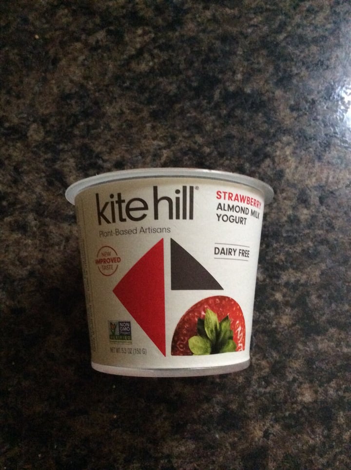 photo of Kite Hill Strawberry Almond Milk Yogurt - Original shared by @mol on  07 Jul 2020 - review