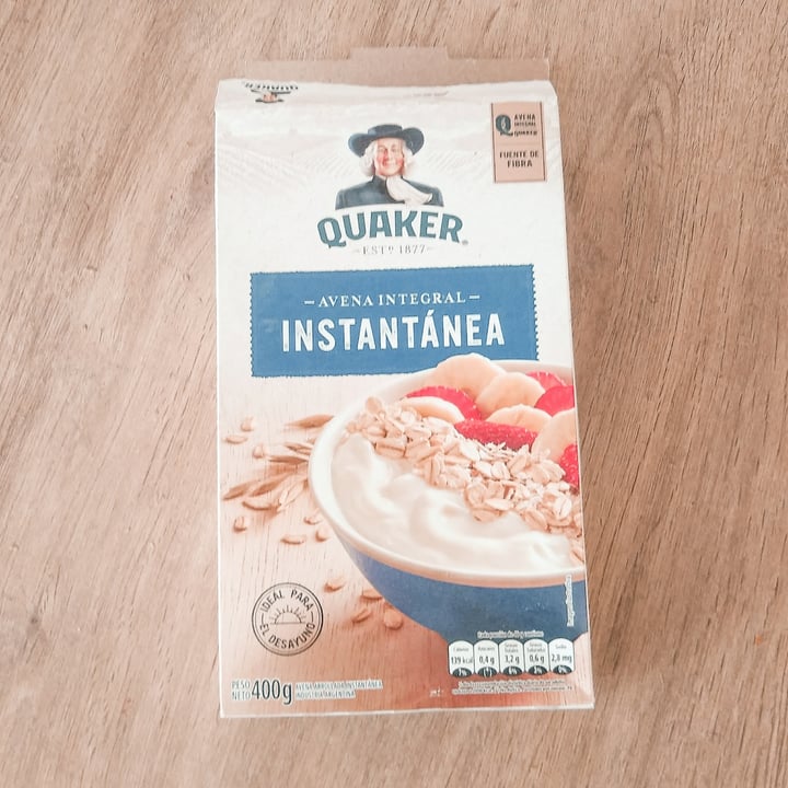 photo of Quaker Avena Integral Instantánea shared by @juanamolina on  12 Dec 2020 - review
