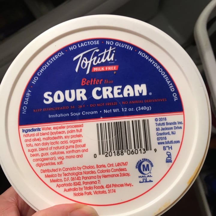 review photo of Tofutti Better than Sour Cream shared by @lisa18347 on 11 Jun 2020 - review