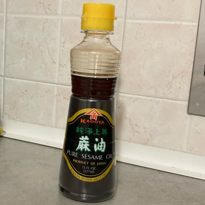 photo of Kadoya Pure Sesame Oil shared by @masayume on  26 Mar 2022 - review