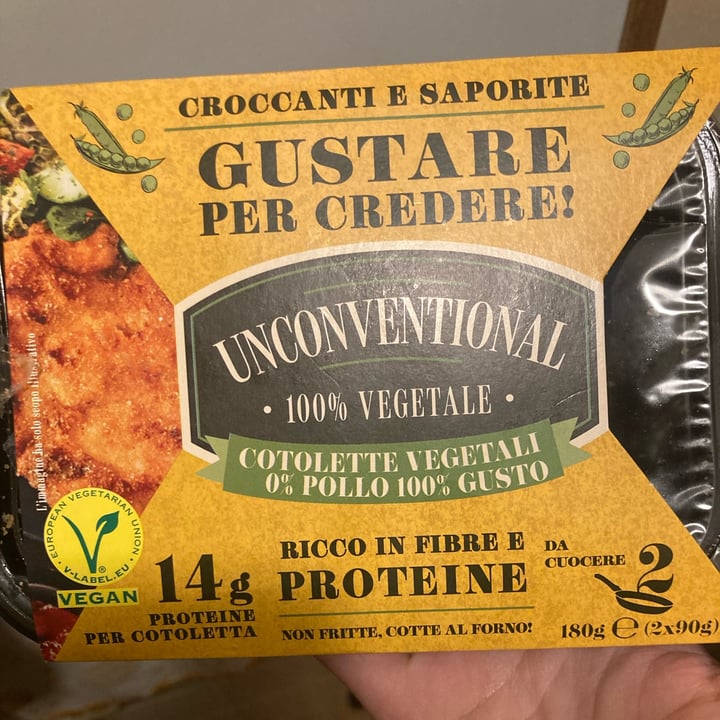 photo of Unconventional Cotolette Vegetali 0% Pollo 100% Gusto shared by @tobie on  21 Dec 2022 - review