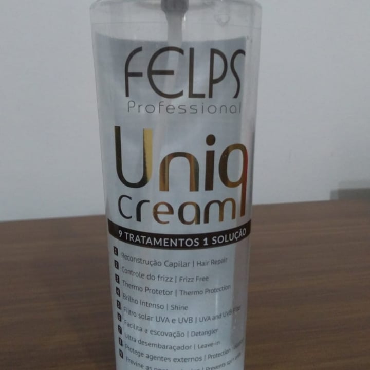 photo of Felps professional Uniq Cream shared by @karlamarques on  09 May 2022 - review