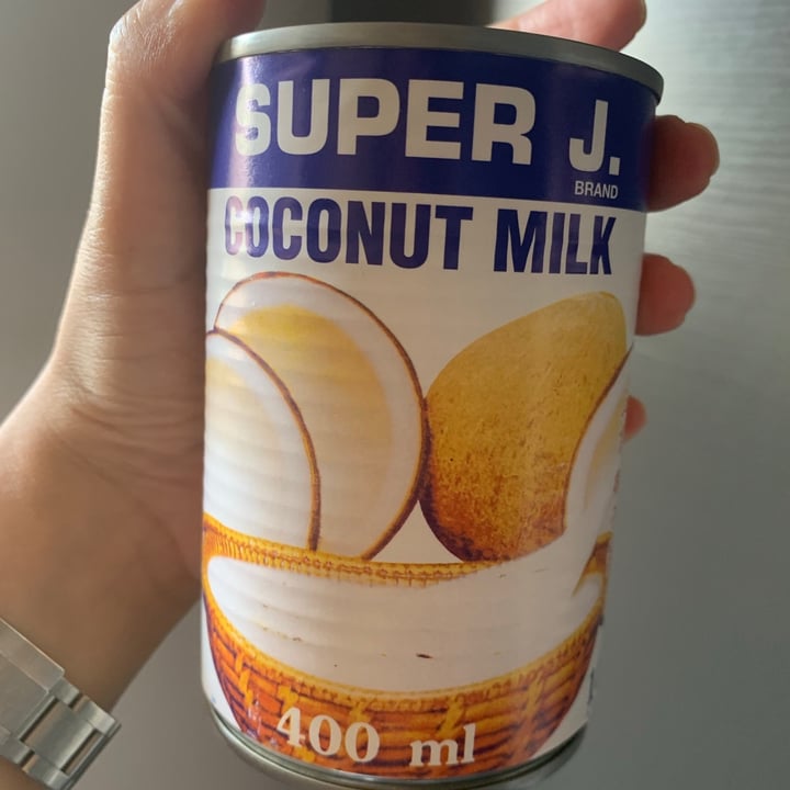 photo of Super J Coconut milk shared by @vanessabejjany on  04 Sep 2021 - review