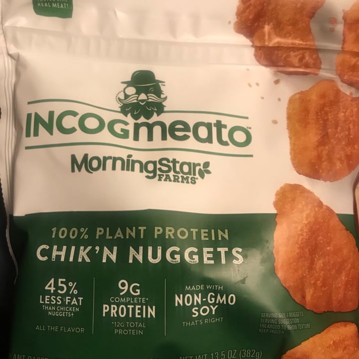 photo of Incogmeato Chik'n Nuggets shared by @princessofdoom on  30 Jan 2021 - review