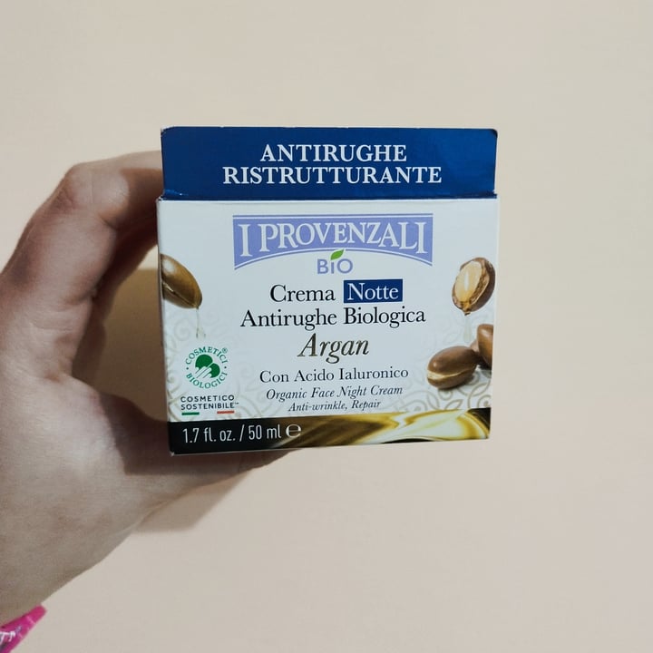 photo of I Provenzali Crema Viso Antirughe Biologica Argan shared by @ettasaretta on  05 Apr 2022 - review