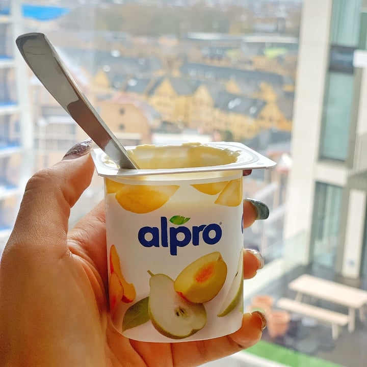 photo of Alpro Peach Yoghurt shared by @shakitz on  14 Jan 2021 - review