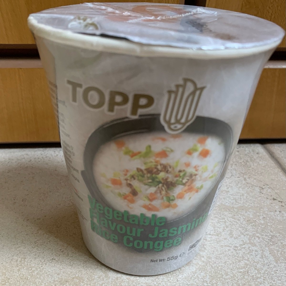 Vegetable Flavour Jasmine Rice Congee from Topp - Vegan Product Reviews ...