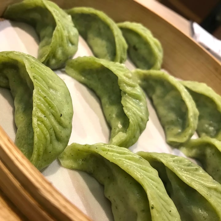 Din Tai Fung NEX Serangoon, Singapore Steamed Vegetarian Dumplings