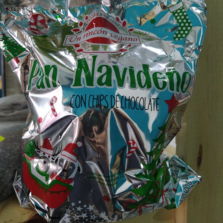 review photo of Un Rincón Vegano Pan dulce con chips de chocolate shared by @puntovegan on 01 Dec 2021 - review