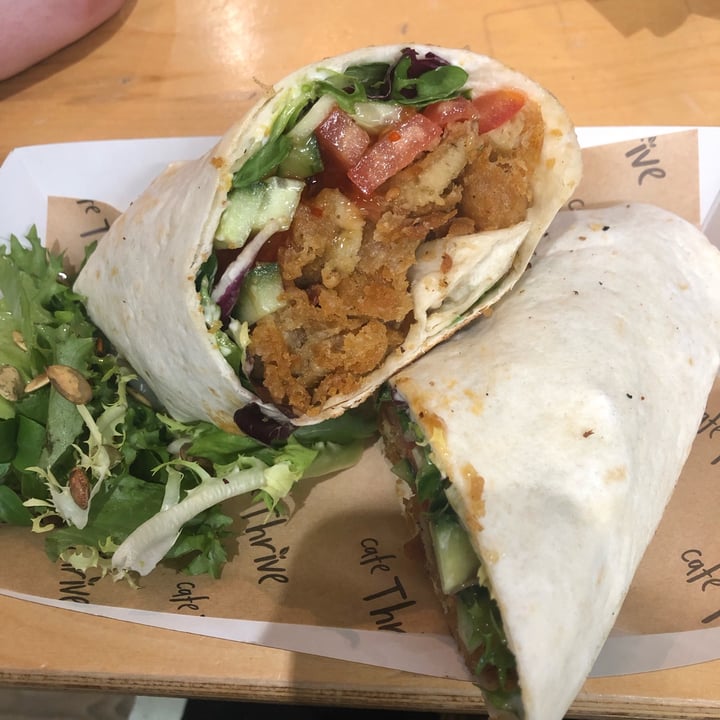 photo of Cafe Thrive Sweet Chilli Chicken Wrap shared by @pretzelworm on  07 Jan 2022 - review