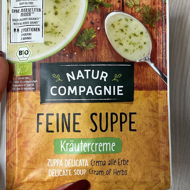 photo of Natur Compagnie Feine suppe krautercreme shared by @alessandrabattaglia on  28 Jan 2023 - review