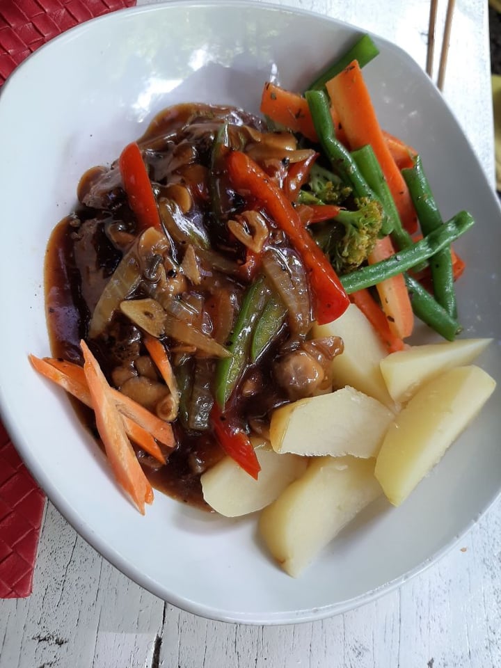 photo of Tasty Vegan Steak shared by @plantsfeelthough on  15 Feb 2020 - review