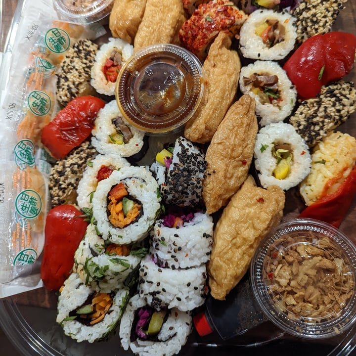 photo of Costco Classic vegan sushi platter shared by @belle14 on  24 Oct 2022 - review
