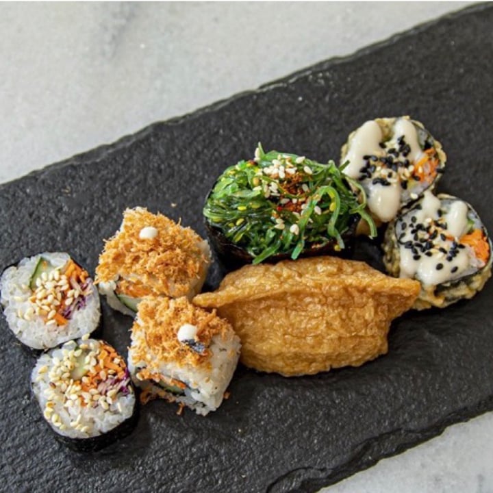 review photo of Kusa Vegan - Bukit Bintang All-in-one Sushi Plate shared by @nimsay on 02 Jan 2021 - review