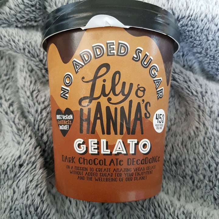 photo of Lily & Hanna's Lily & Hanna's Gelato dark chocolate shared by @suzanarmiler on  13 May 2022 - review