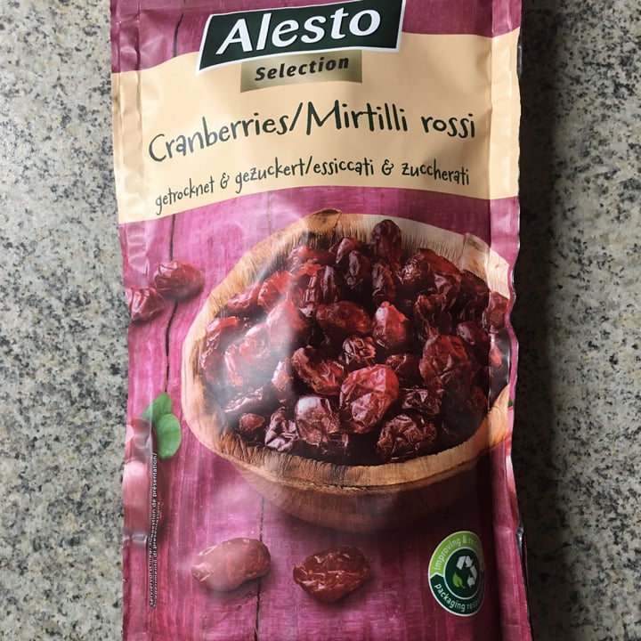 photo of Alesto Selection Mirtilli Rossi  Essicati e Zuccherati shared by @silviag998 on  25 May 2022 - review