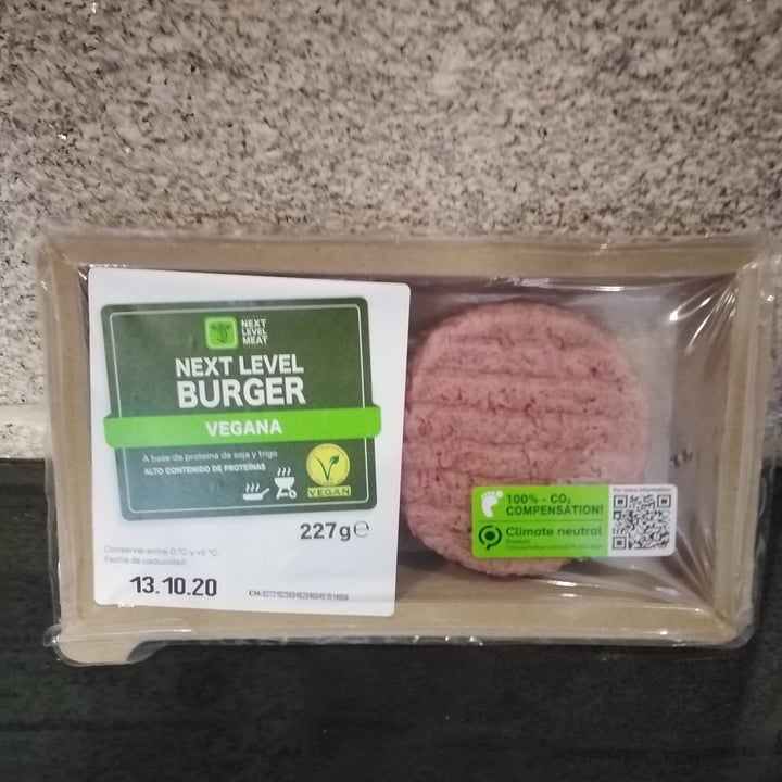 photo of Next Level Meat Next Level Burger shared by @pablodop on  10 Oct 2020 - review