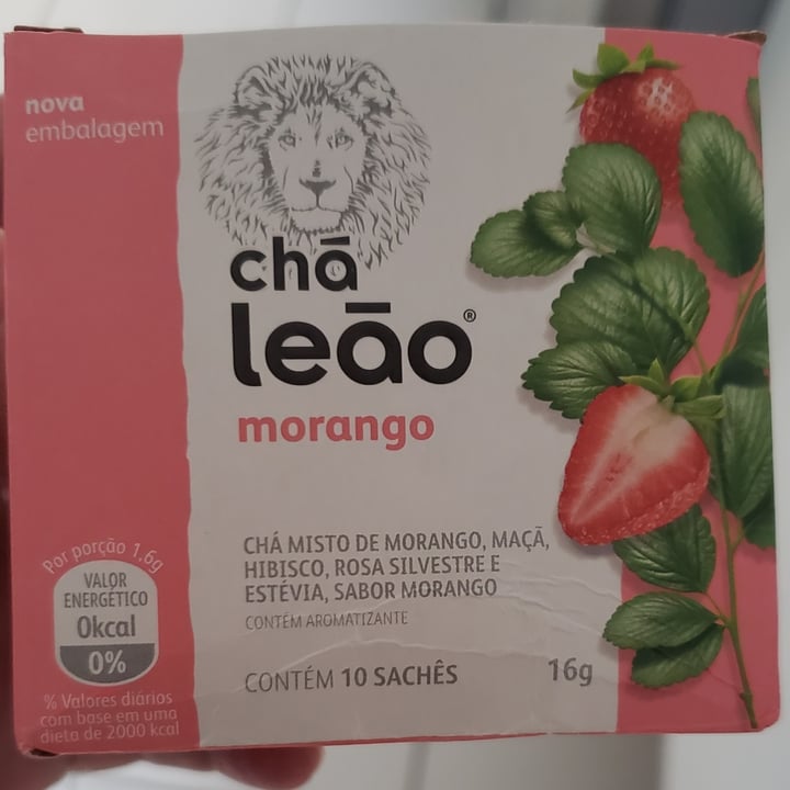 photo of Chá Leão Chá de morango shared by @carolsaadi on  09 May 2022 - review