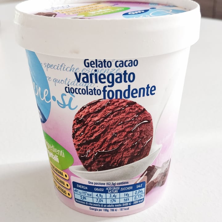 photo of Coop Gelato Variegato Cioccolato Fondente shared by @eltanin on  07 Sep 2020 - review