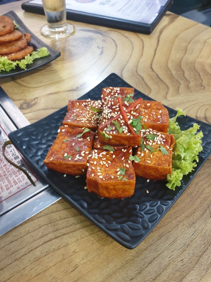photo of The Boneless Kitchen Dubu Jorim (Spicy Pan Fried Tofu) shared by @hermainesay on  20 Aug 2019 - review