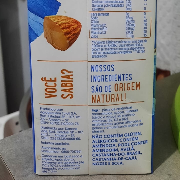 photo of Silk Alimento com amêndoa shared by @ricardoguerra15 on  18 Apr 2022 - review